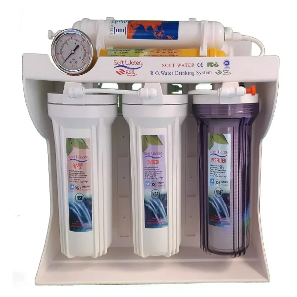 دستگاه تصفیه آب سافت واتر 8 مرحله ای
